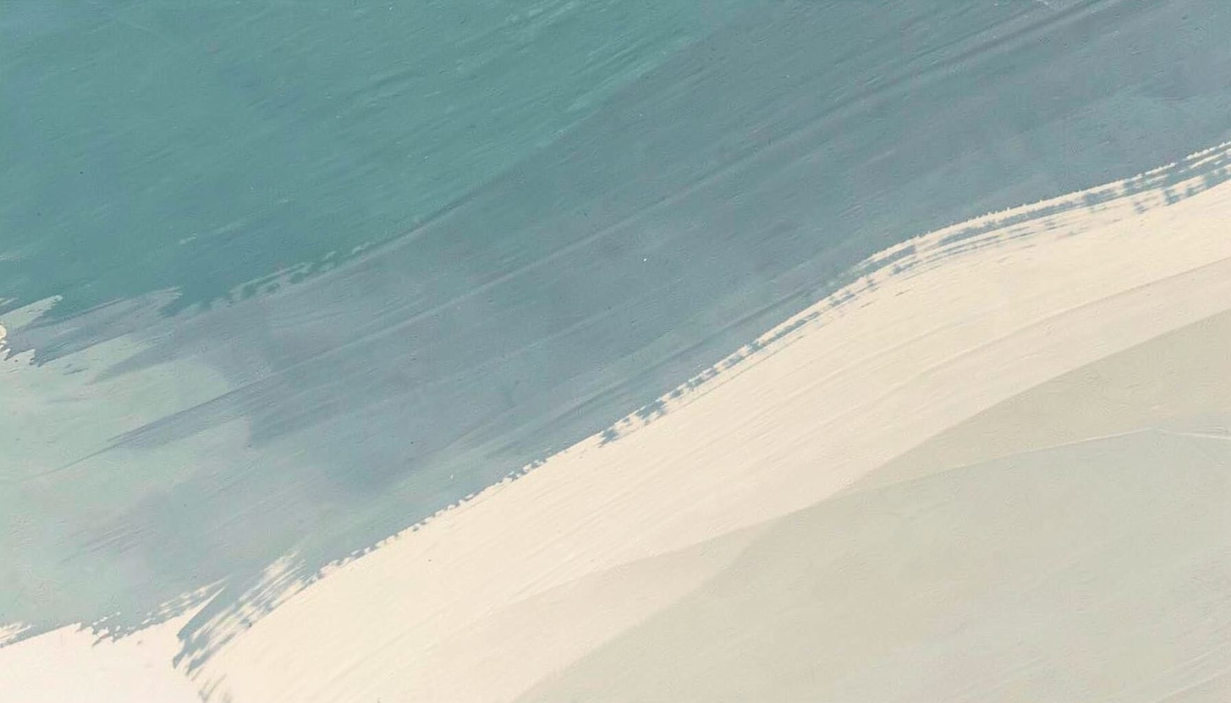 Soft abstract composition of layered brushstrokes in muted teal, slate blue, and warm cream, evoking a calm and trustworthy atmosphere