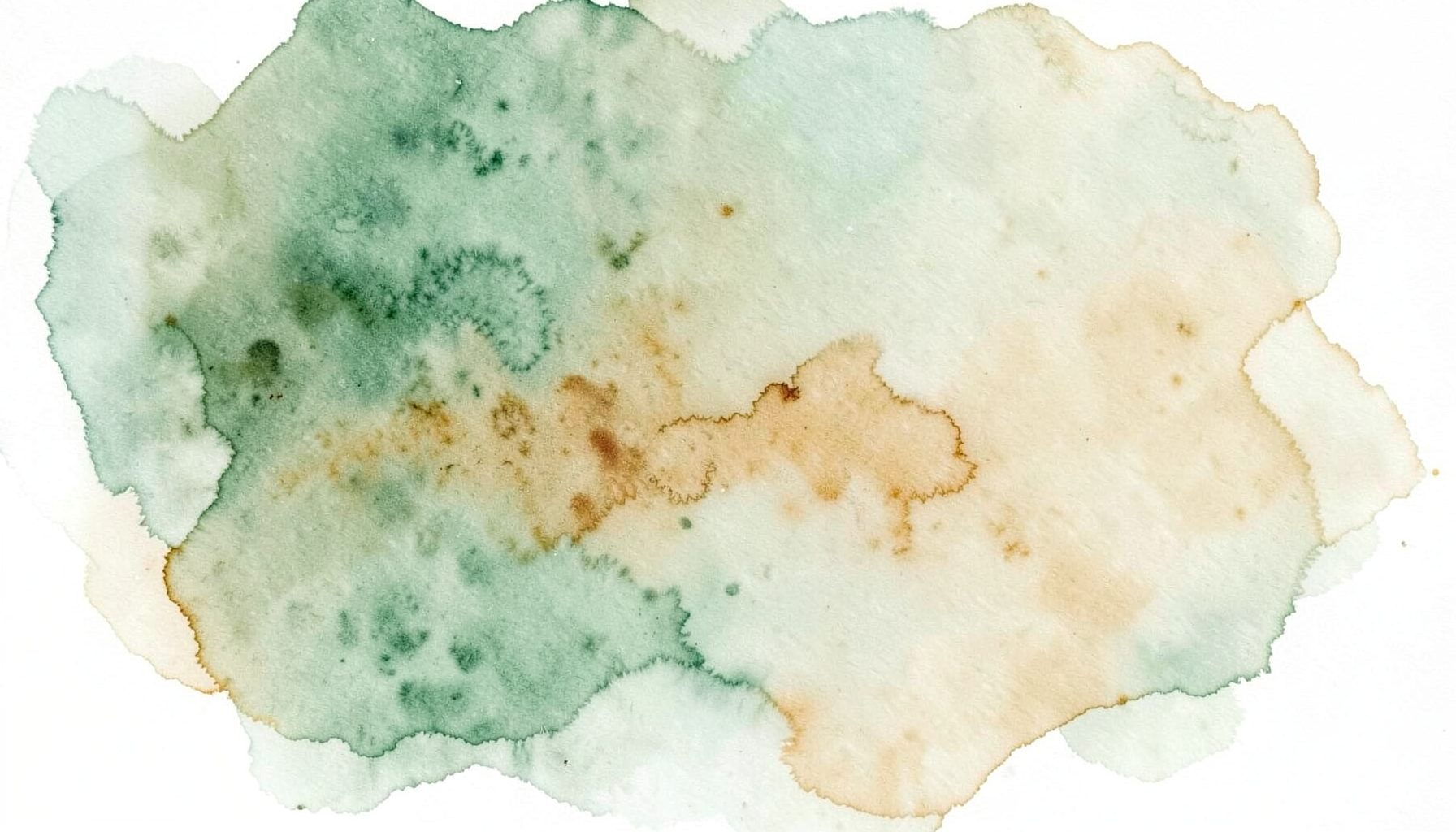 Soft abstract watercolor wash in muted greens and warm ochres, suggesting a literary or artistic mood